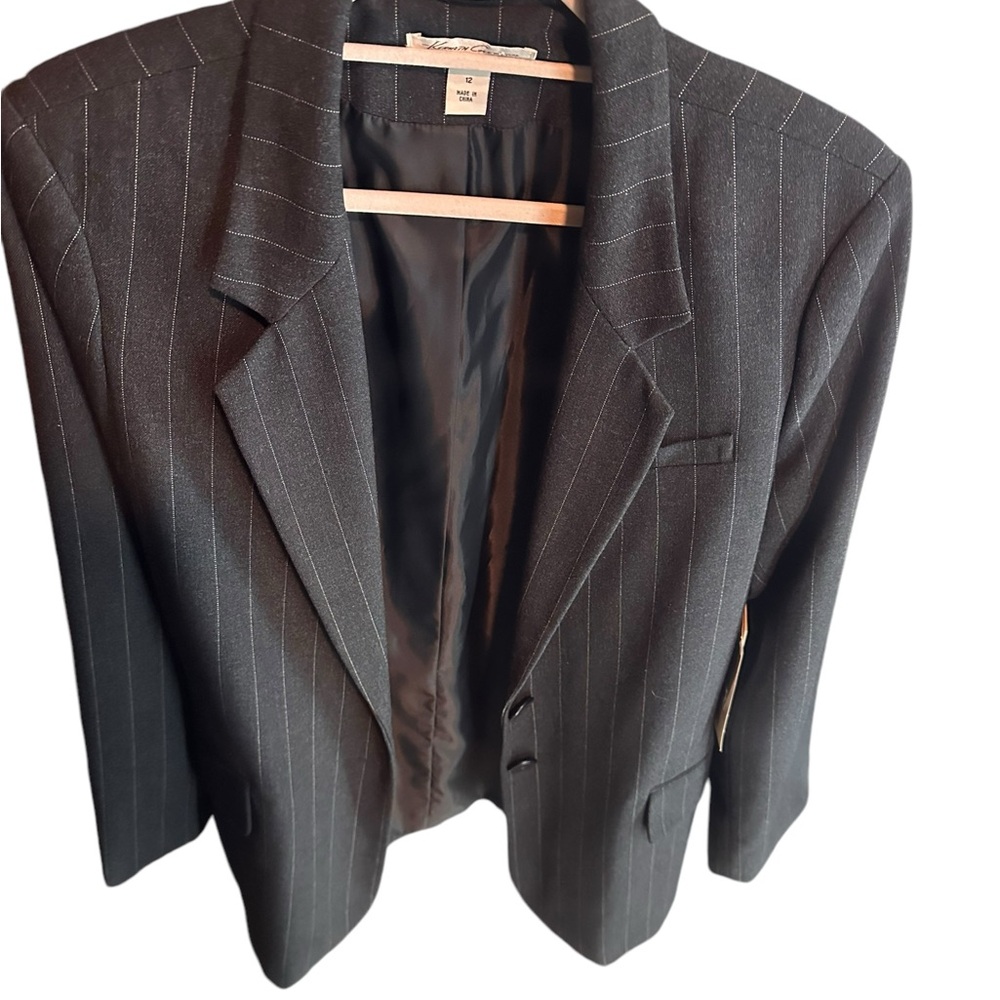 Kenneth Cole gray blazer - Picture 3 of 8